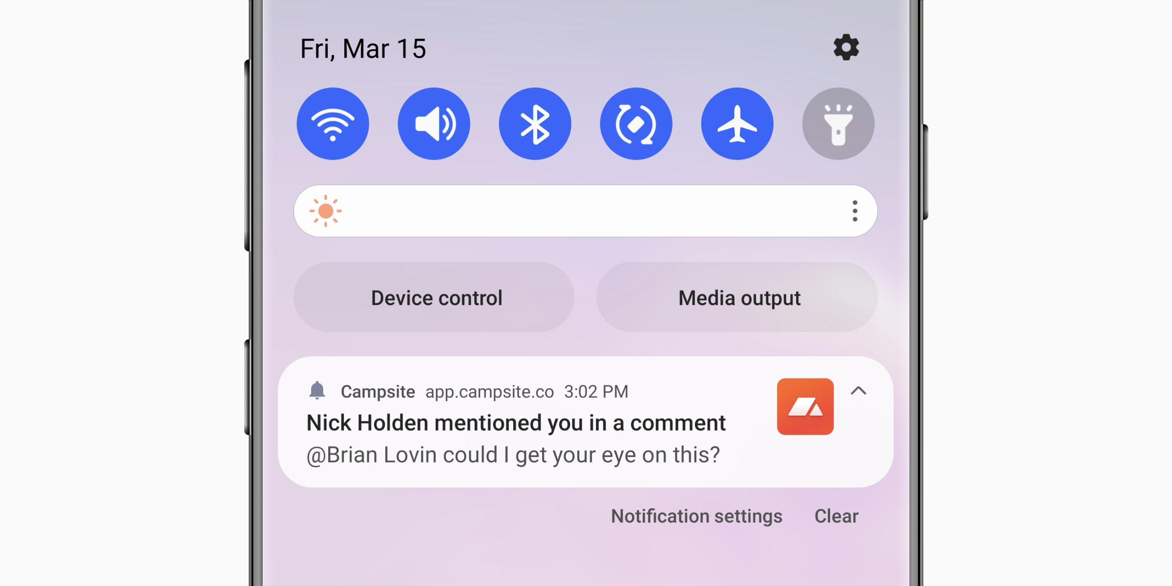 Feature image for Push notifications for Android